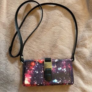 Galaxy Print Crossbody Walket / Bag